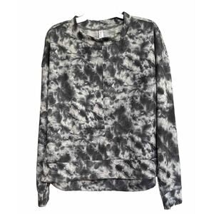 YogaSmoga Sweatshirt Crewneck Pullover Tie‎ Dye Cloud soft Womens XL